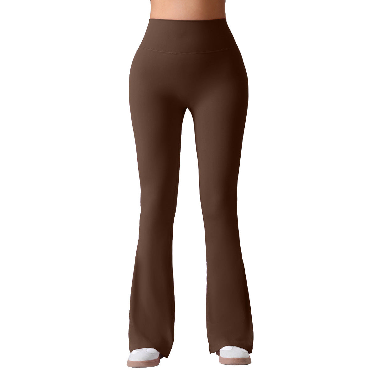 Slimming and figure-hugging yoga pants