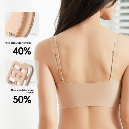 Latex Comfortable Seamless Camisole Bra