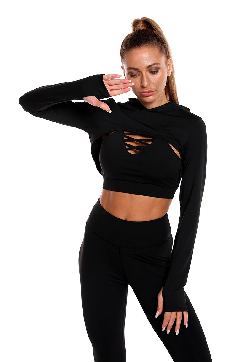 Women's Tight-Fitting Quick-Dry Yoga Suit Set
