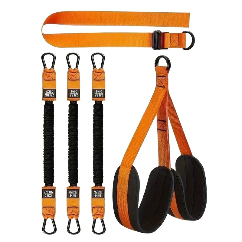 Adjustable Pull Up Assistance Bands for Home Fitness Training