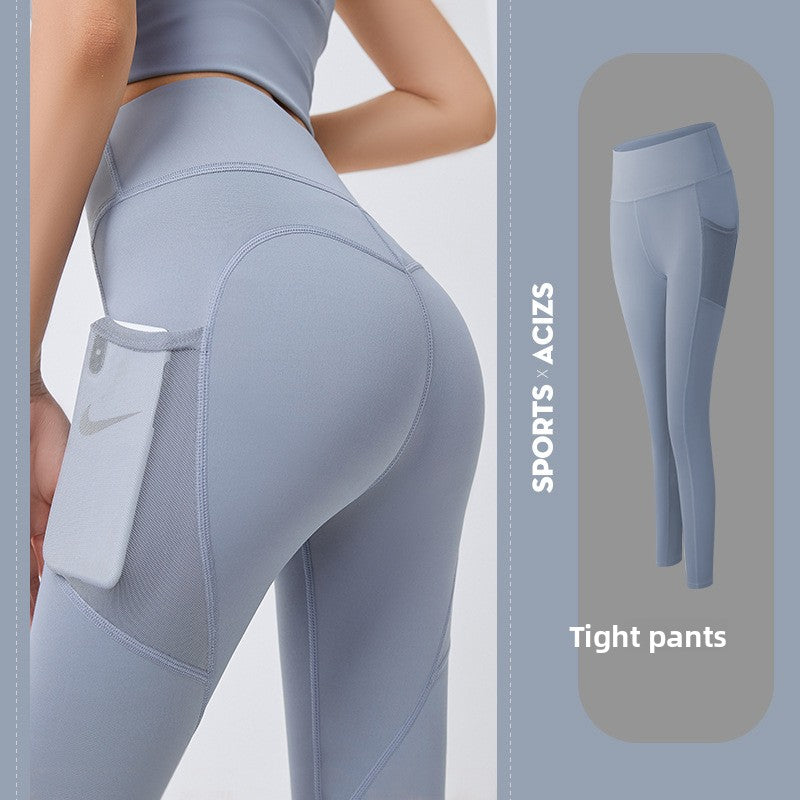Big-size pocketed sports pants