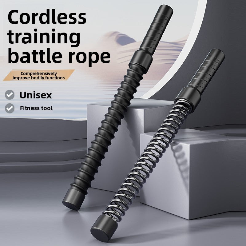 Multifunctional Cordless Battle Ropes for Home Fitness