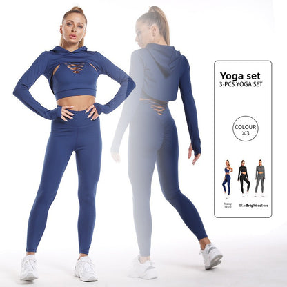 Women's Tight-Fitting Quick-Dry Yoga Suit Set