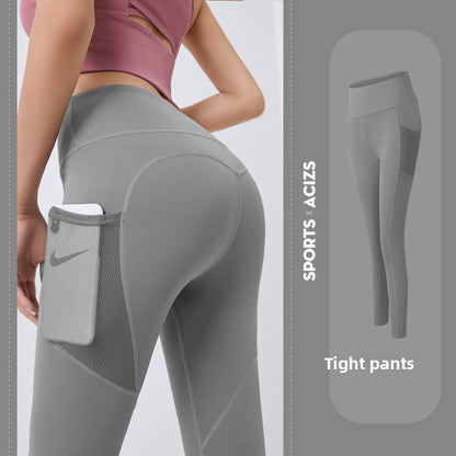 Big-size pocketed sports pants